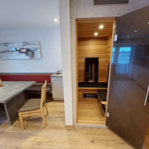 Apartement Nr. 2 with sauna & infrared cabin